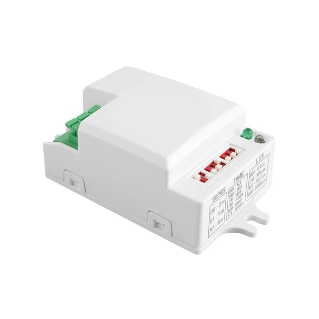 CZUJNIK MIKROFALOWY RUCHU SRC812 MINI, MAX 500W, AC220-240V, 50/60HZ, KĄT DZIAŁANIA 360*, ZASIĘG 2-8