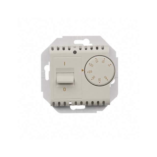 Simon 54 Regulator temperatury z czujnikiem wewnętrznym kaszmir mat DRT10W.02/42