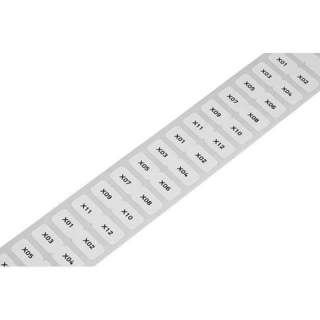 etykiety samoprzylepne z poliestru 15 x 9 mm żółte 3000 szt./rolka WAGO