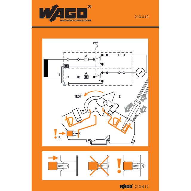 Naklejka z instrukcją obsługi