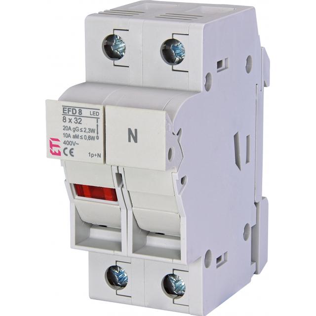 EFD 8-AL 1p+N - Rozłącznik bezpiecznikowy z adapterem