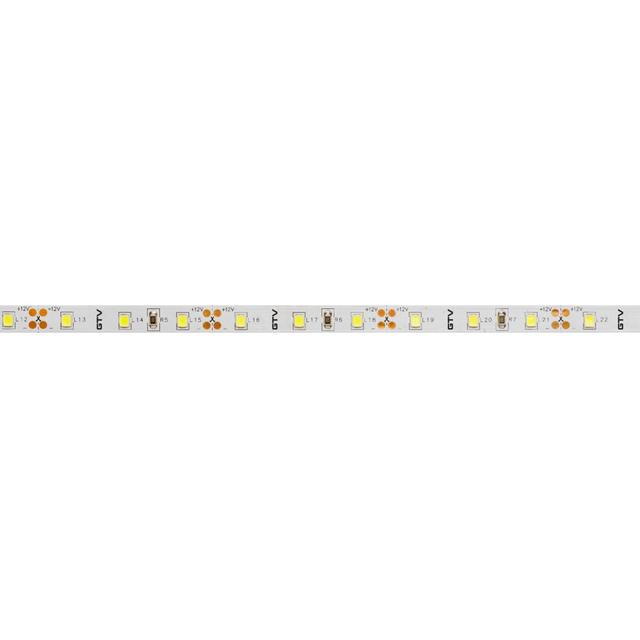 GTV TAŚMA FLASH 2835, 300 LED NEUTRALNY BIAŁY 4000K, 30W, BEZ ŻELU 8mm, ROLKA 5m, 12V LD-2835-300-20-CB GTV Poland