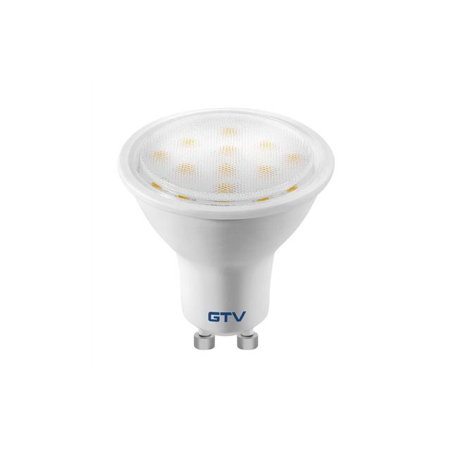 ŻARÓWKA LED, 15 LED SMD 2835, CIEPŁY BIAŁY,GU10, 4W, 230V, KĄT SWIECENIA 120*