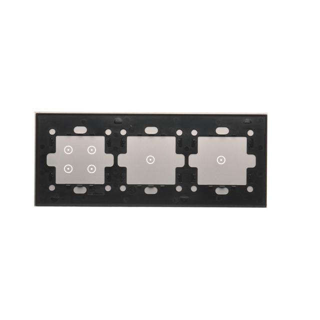 Simon 54 Touch Panel dotykowy S54 Touch 3 moduły 1 pole dotykowe+1 pole dotykowe+4 pola dotykowe sre