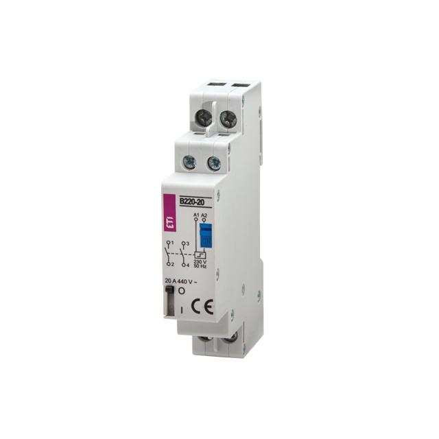 Stycznik bistabilny 32A 2P 1Z 1R 1M RBS232-11-230V AC 002464108 ETI