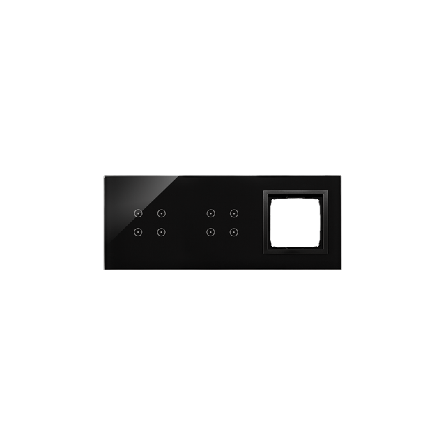 Simon 54 TOUCH WMDZ-01132S-075 Panel dotykowy S54 Touch, 3 moduły, 4 pola dotykowe+4 p