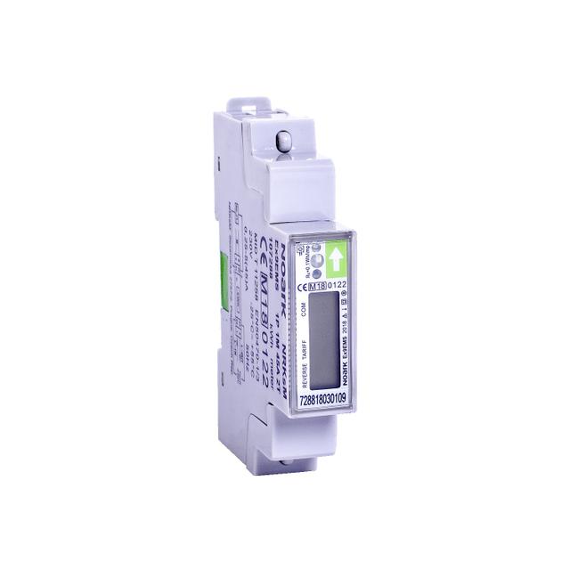 Ex9EMS 1P 1M 45A MO 2T Inteligentny licznik energii 1-fazowy 1-modułowy 45A komunikacja ModBus d 107289 NOARK