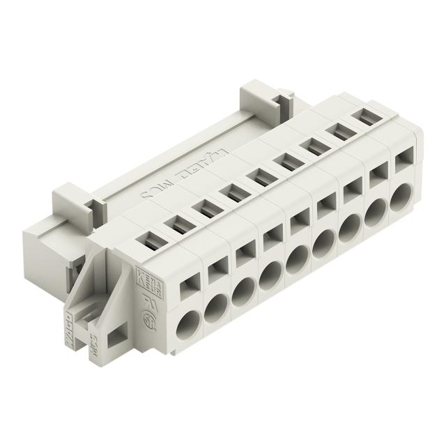 Wtyk MCS-MIDI Classic 9-biegunowy jasnoszary raster 5mm /25szt./ 721-609/019-000 WAGO