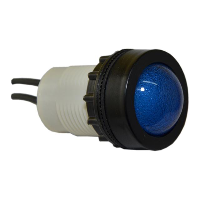 Lampka D22PB 24V-230V niebieska