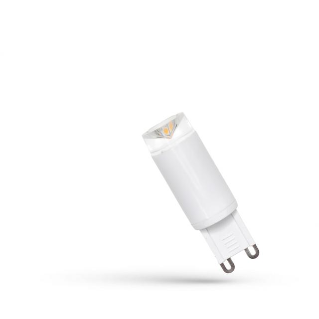 LED G9 230V 3W WW mleczna