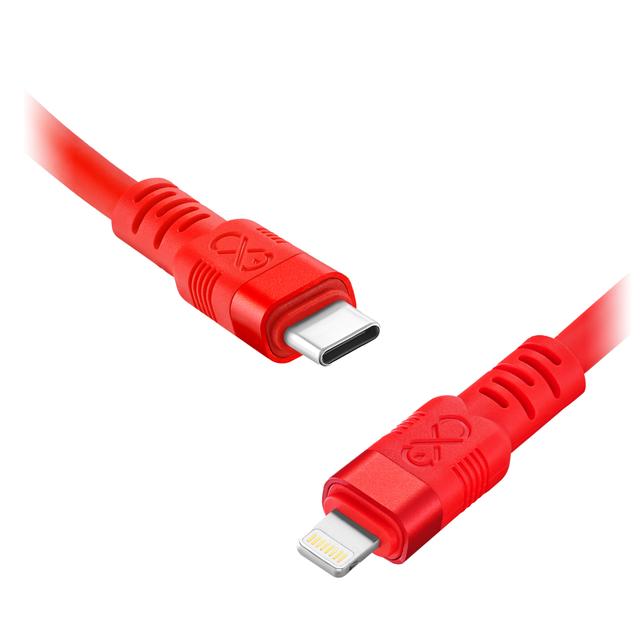 Kabel USB-C - Lightning eXc WHIPPY Pro, 2M (29W, szybkie ładowanie), kolor mix