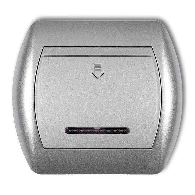 TREND Łącznik hotelowy srebrny metalik