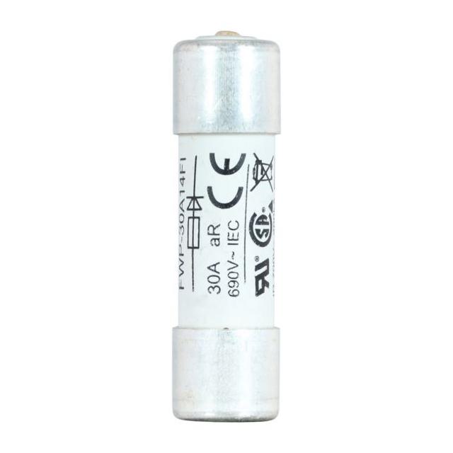 30A 690V 14X51 INDICATED 14.3 X 50.8MM 30A 700V 14X51 cylindryczna do półprzewodników wybijak 14.3 X