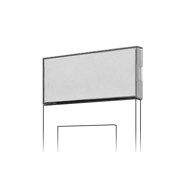 Simon 55 WMDL-TRLSDXX-006 Szyld opisowy duży; Transparent