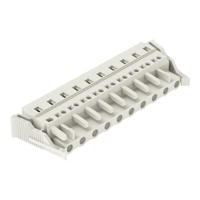 Gniazdo MCS‑MIDI Classic 10‑biegunowe jasnoszare raster 7,5mm 721‑210/037‑000 /25szt./ WAGO