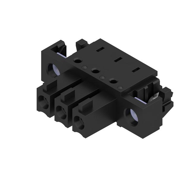 BCL-SMT 3.81/03/90LFI 1.5SN BK BX Złącze wtykowe płytek drukowanych /50szt./ WEIDMULLER