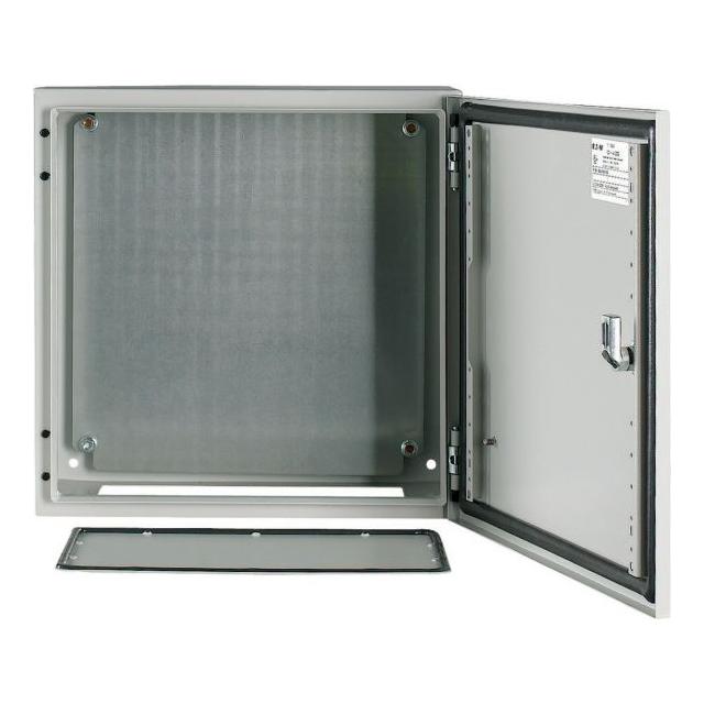 CS-44/200 Obudowa metalowa z płytą montażową 400x400x200 mm IP66 111684 EATON