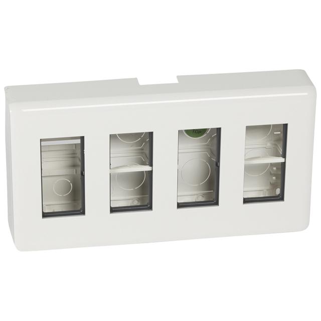 Mosaic Zestaw Do Montażu Natynkowego 4x4 Moduły Pionowo 078888L LEGRAND