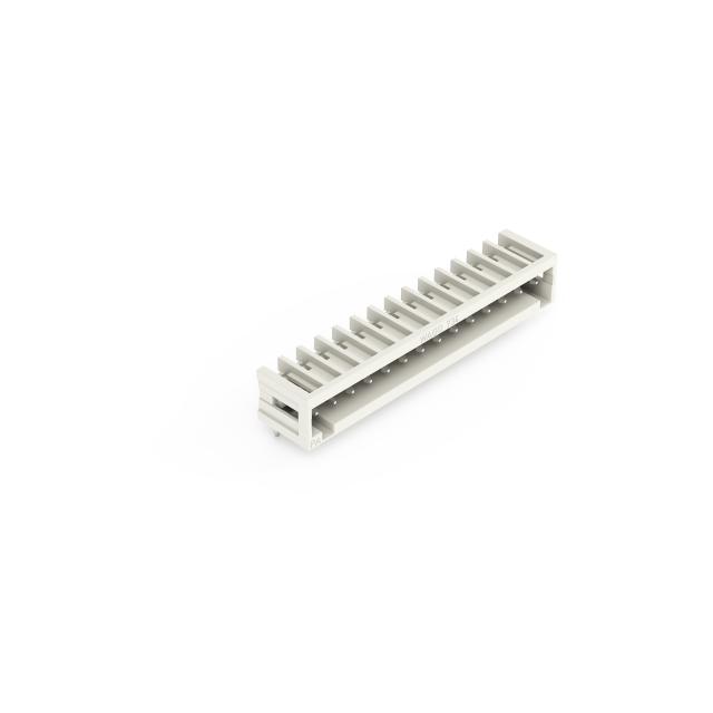 Wtyk THT 1.0x1.0mm solder pin konstrukcja kątowa jasnoszary /50szt./ 734-174 WAGO