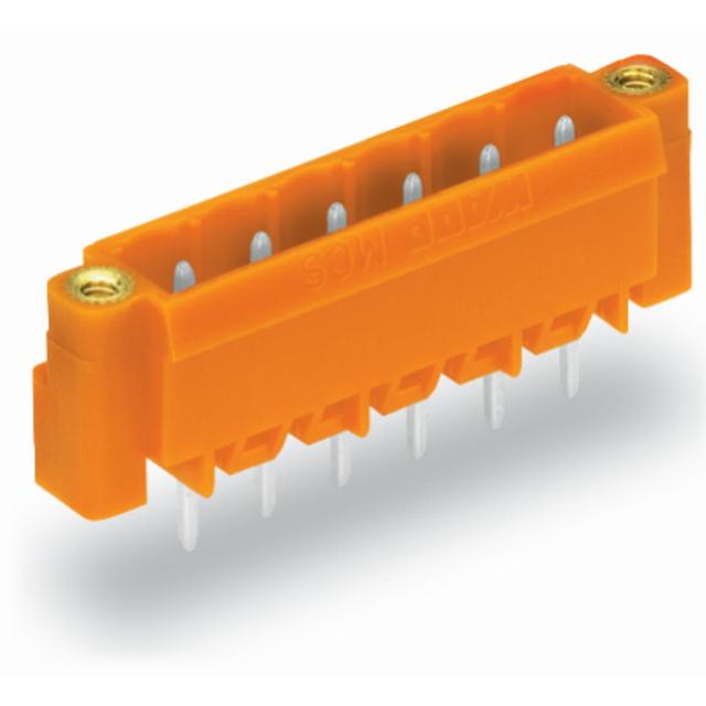 MCS-MIDI Classic wtyk 12-bieg. pomarańczowy raster 5,08 mm