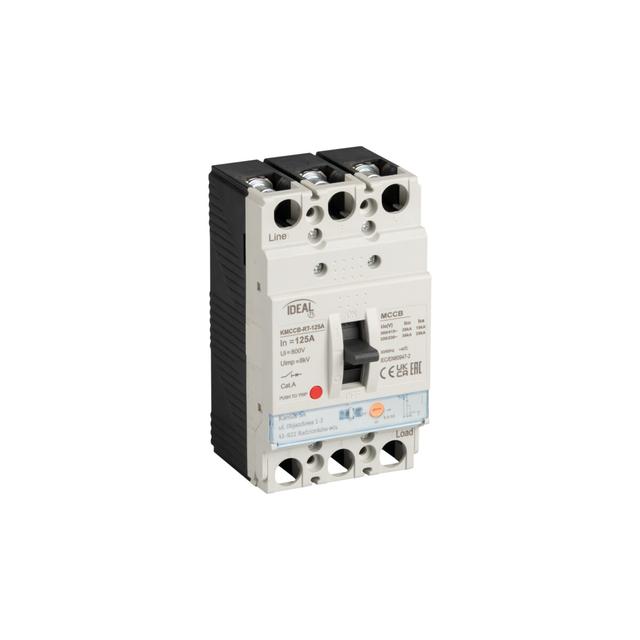 KMCCB-RT-125A Wyłącznik kompaktowy IDEAL TS KMCCB-RT-125A KANLUX