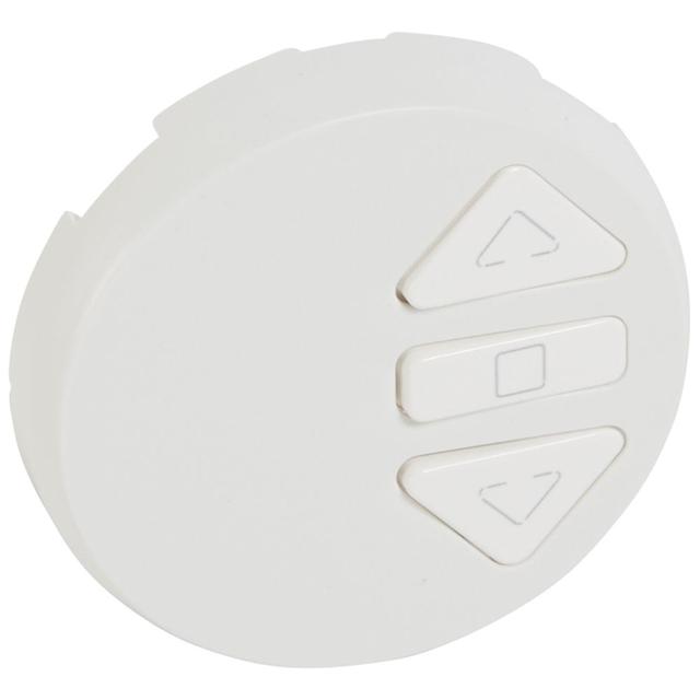 CELIANE - PLAKIETKA ŁĄCZNIKA STEROWANIA ROLET SOMFY BIAŁA, Legrand