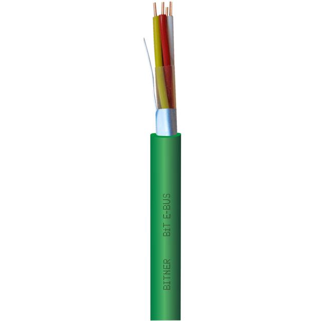 BiT E-BUS PVC RAL 6018 2x2x0,8 Kabel do magistrali EIB, KNX