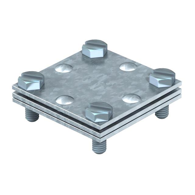 255, ZŁĄCZA KRZYŻOWE 30 MM Z PŁYT.