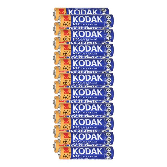 Baterie Kodak MAX Alkaline AAA LR03, 10 szt. folia