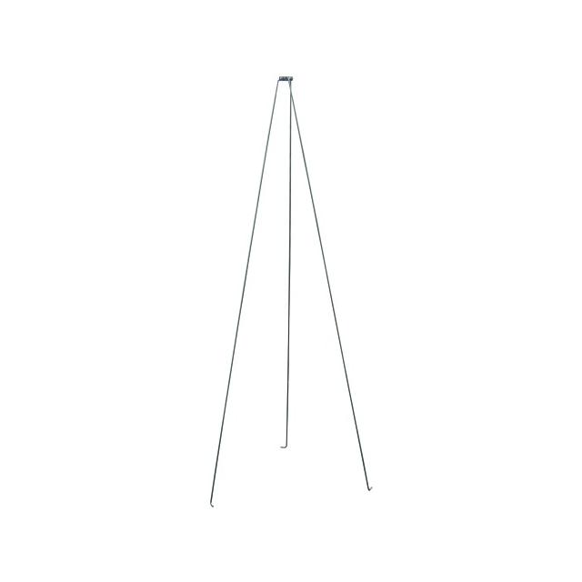 Odciągi do iglicy z obejmą do rury, fi 50 mm, dł. 2910 mm, stal nierdzewna NIRO