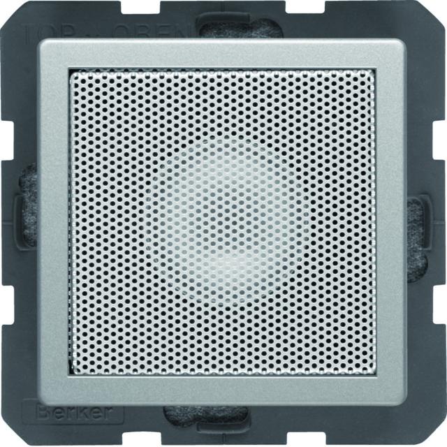 BERKER Q.x Głośnik aluminium aksamit lakierowana 28826084 HAGER