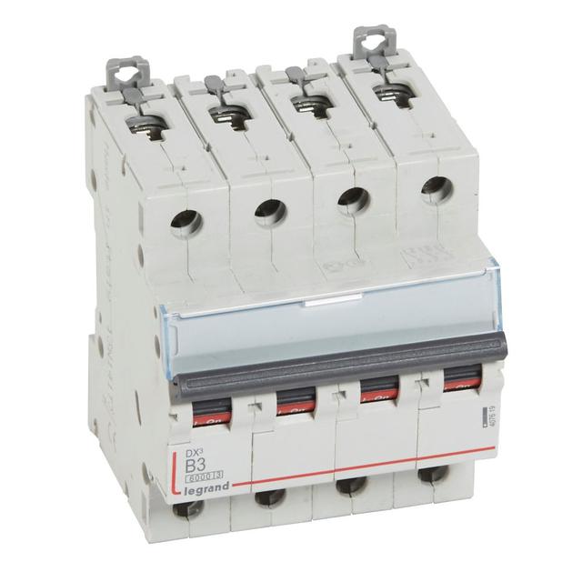 Wyłącznik Nadprądowy S 304 4P B3A 6kA DX3 407619 LEGRAND