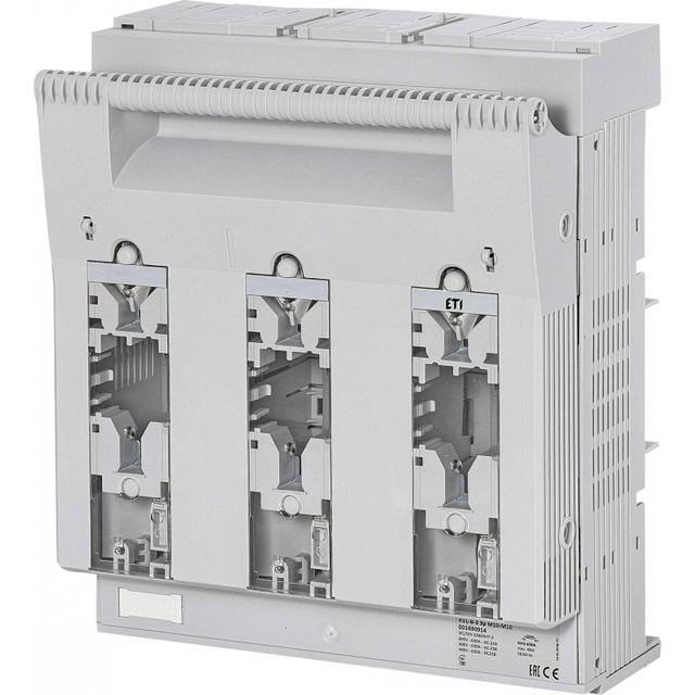Rozłącznik bezpiecznikowy na szyny prądowe - rozstaw 60mm KVL-B-3 3P M10-M10 001690914 ETI