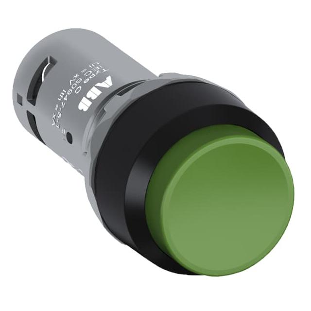 Przycisk wypukły monostabilny 1NC zielony CP3-10G-01