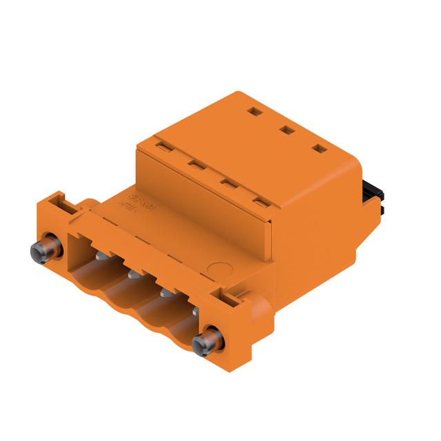 WEIDMULLER SLF 5.08/04/180FI SN OR BX Wtyk PCB (złącze wiązki), 5.08 mm, Liczba biegunów: 4, PUSH IN, Złącze sprężynowe /60szt./ 1336420000 WEIDMÜLLER