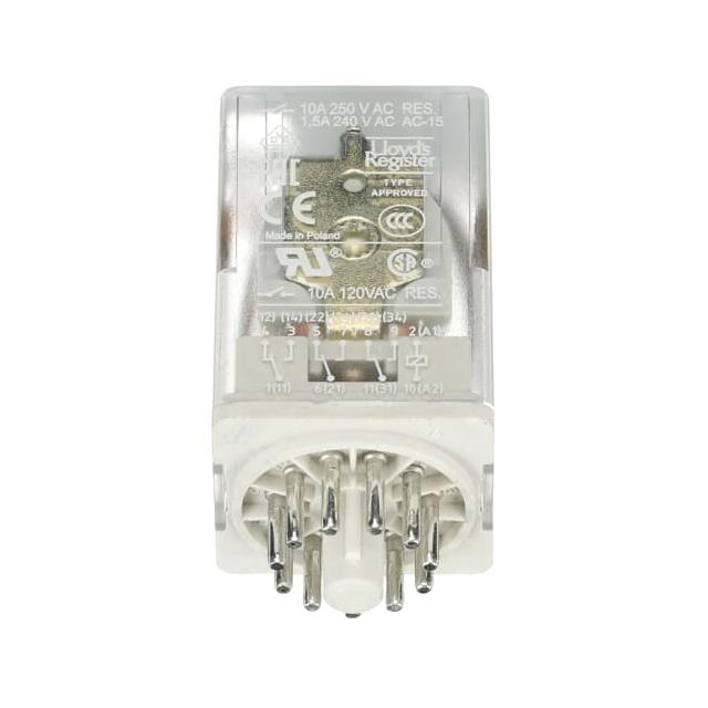 PRZEKAŹNIK CR-U110AC3, A1-A2=110V AC, 3 STYKI C/O 250V/10A 1SVR405622R7000 ABB