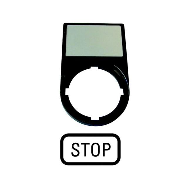 M22S-ST-GB0 Tabliczki opisowe,ramki tabliczek STOP 216494 EATON