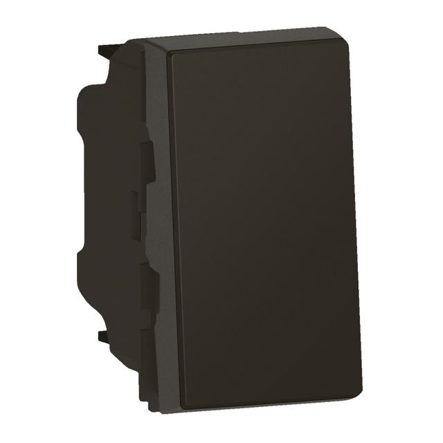 MOSAIC - Przycisk jednobiegunowy 6 A 250 V~ - 1 modułowy - Antracyt, Legrand