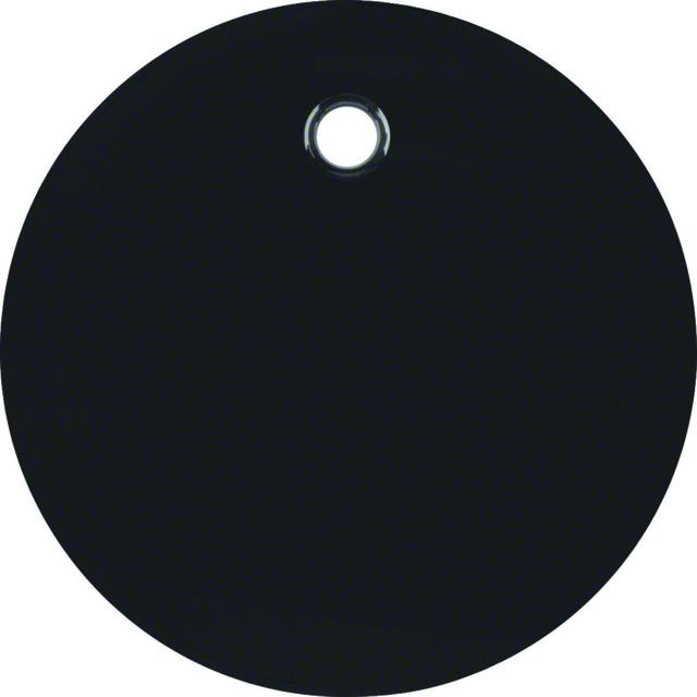 BERKER R.1/R.3 Płytka czołowa do łącznika cięgłowego czarna 11462045 HAGER