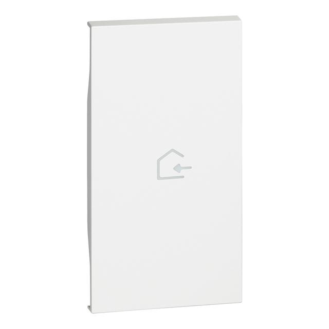 LIVING NOW 'MY HOME' - KLAWISZ Z SYMBOLEM  POWRÓT  - 2 MODUŁY - BIEL, Bticino