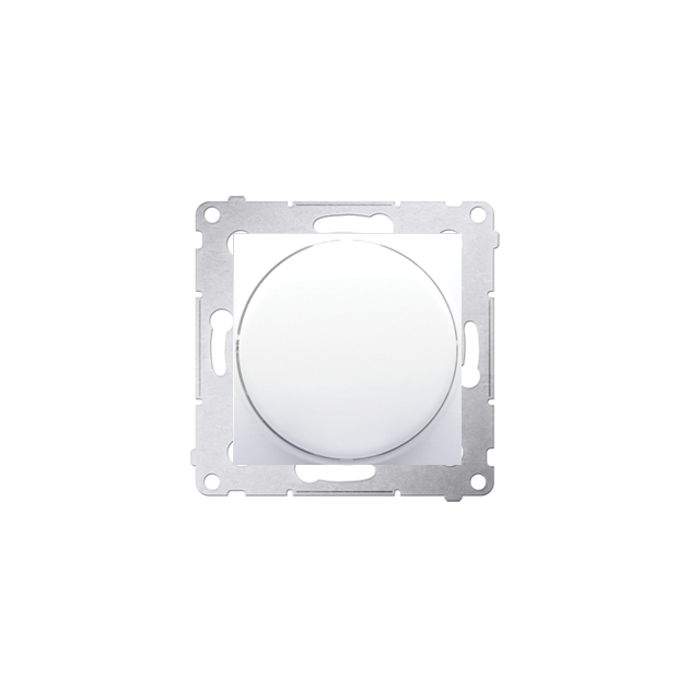 Simon 54 Ściemniacz obrotowy do LED ściemnialnych 230 V 2–250 W biały. Maksymalna ilość zródeł LED - 10 szt. DS9L.01/11 KONTAKT
