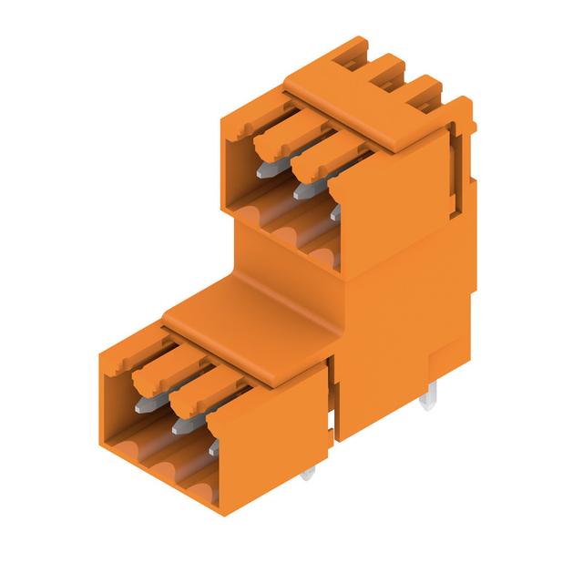 SLD 3.50V/06/90G 3.2SN OR BX Wtyki PCB (złącza płyty), 3.50 mm, Liczba biegunów: 6, kąt odejścia: 90° /50szt./ 1890600000 WEIDMÜLLER