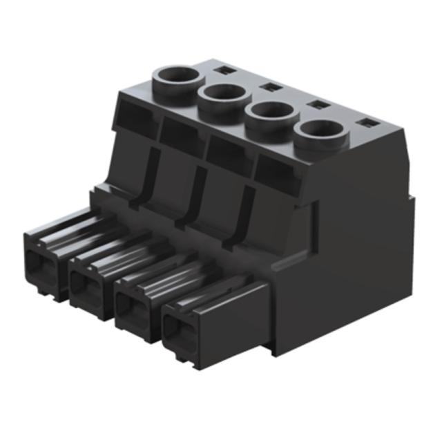 BUZ 10.16HP/07/180 AG BK BX SO Złącze kablowe do płytek drukowanych /12szt./ WEIDMULLER