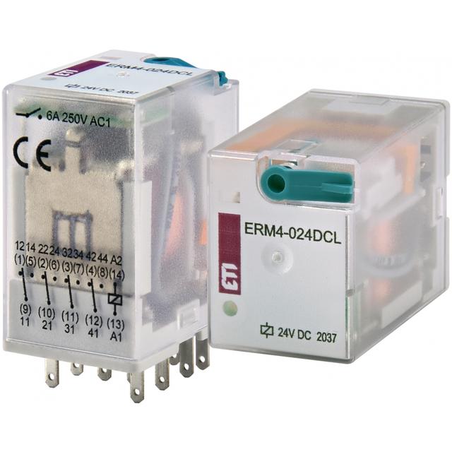 ERM4-024DCL Przekaźnik 4 stykowy 24V DC