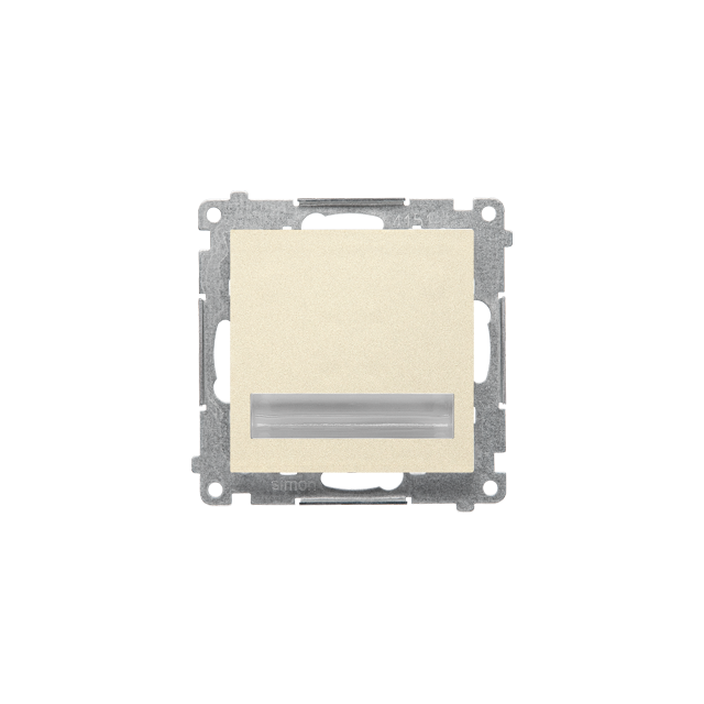 Simon 55 Oprawa oświetleniowa LED 14V (0,56 W) Barwa zimna biała 5900K Szampański mat