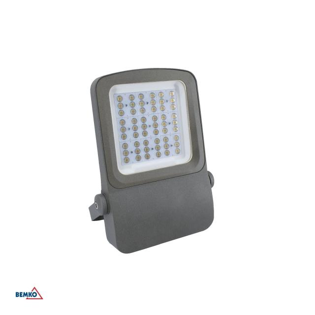 NAŚWIETLACZ LED CAMPUS 150W 3000K 22500lm IP66 90X90 SZARY