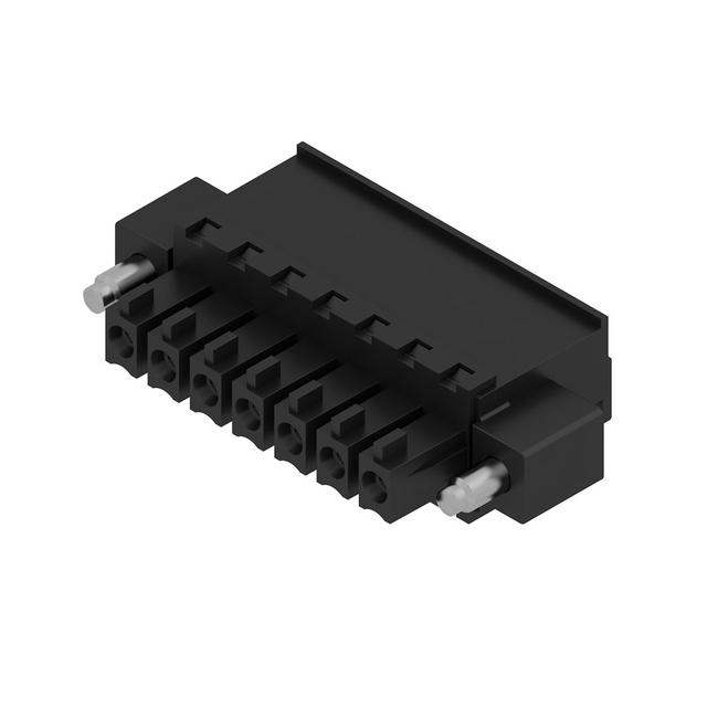 BCZ 3.81/07/270F SN BK BX Wtyk PCB (złącze wiązki), 3.81 mm, Liczba biegunów: 7, Przyłącze z jarzmem /50szt./ 1940670000 WEIDMÜLLER