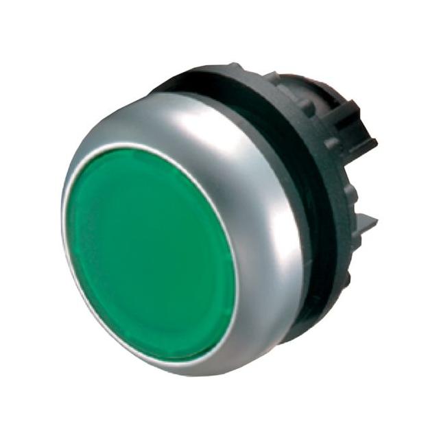 M22-D-G Przycisk płaski z samopowrotem zielony 216596 EATON