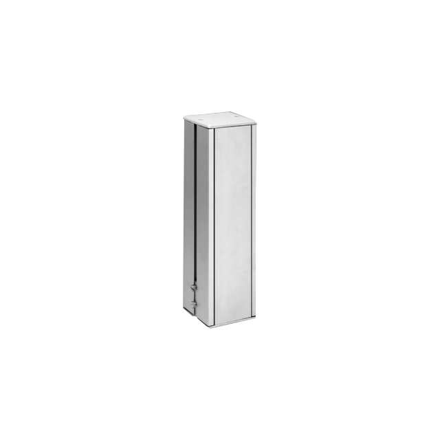 Simon Connect Minikolumna 2-stronna wys.225mm 80x80mm 2x4x K45 aluminium ALK224/8 KONTAKT