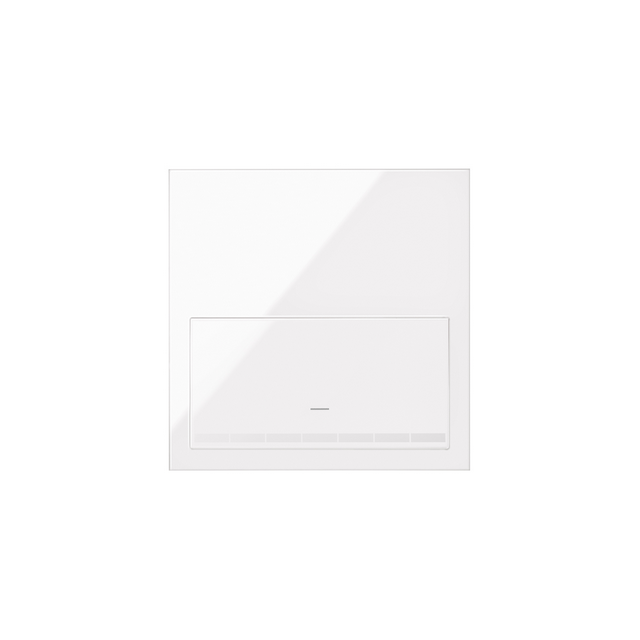 Simon 100 Panel 1-krotny: iO 1 klawisz ściemniacz biały